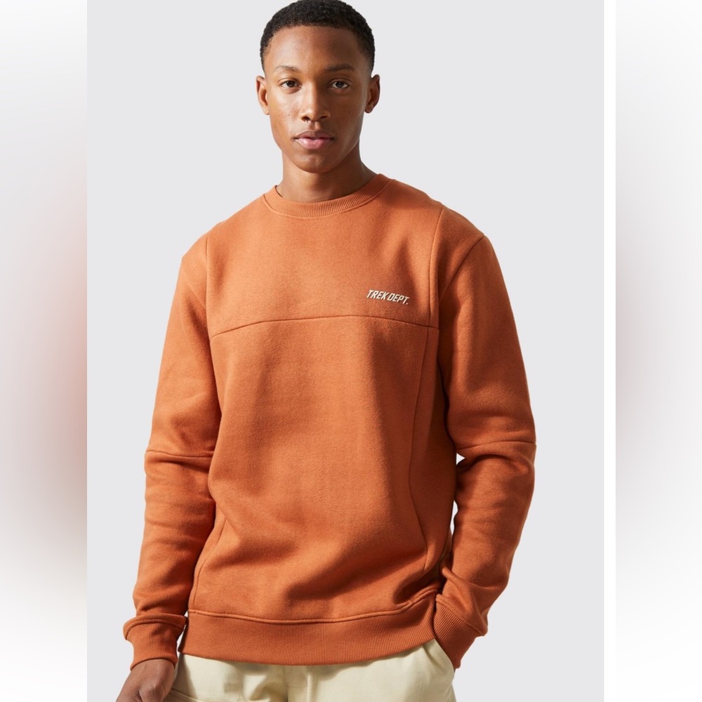 BoohooMAN Active Crewneck Sweatshirt